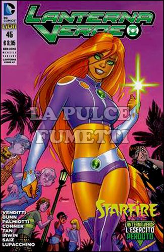 LANTERNA VERDE #    67 - NUOVA SERIE 45 - VARIANT STARFIRE